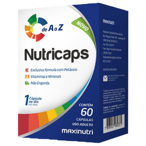 Nutricaps A-Z 60 cápsulas