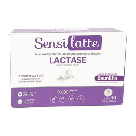 Sensilatte Lactase 9.000 FCC 30 comprimidos