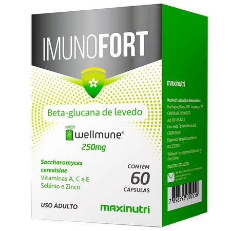 Imunofort 250mg 60 cápsulas